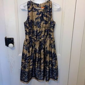 Sleeveless Floral Dress